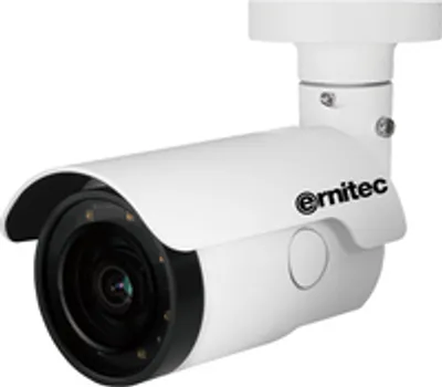 Produktbild von Ernitec 0070-06408, IP-Sicherheitskamera, Innen & Außen, Kabelgebunden, Decke/Wand/Stange, Weiß, Patrone (Form)