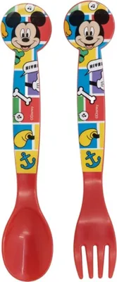 Set Posate Winnie The Pooh Per Bambini - 2 Pezzi In Acciaio Inox, Design Disney - Foto 4