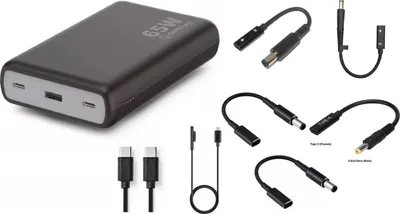 Image de USB-C PD65W Power bank 20.000 mAh W126091221 Black with 7 (MBX-PB007)
