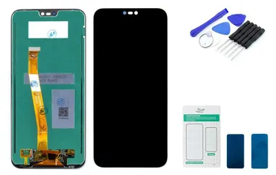 Produktbild von Huawei P20 lite Display (ohne Rahmen) schwarz - Set