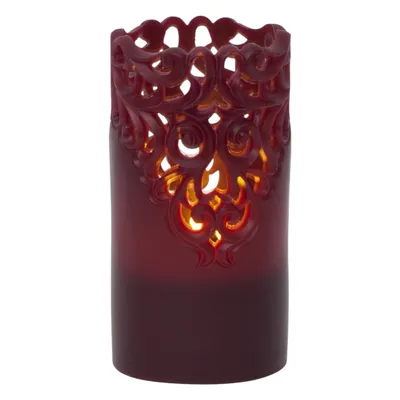 Produktbild von Star Trading 062-29, Rot, Wohnzimmer, Wachs, IP20, 1 Glühbirne(n), LED