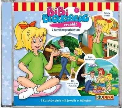 Image de CD Bibi Blocksberg raconte 3 histoires de famille