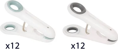 Produktbild von 24 wäscheklammern weiß - 5 five simply smart
