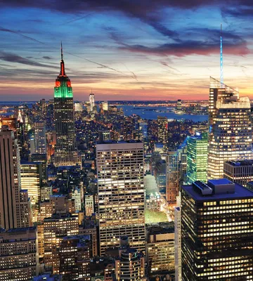 Obrázek produktu pro Fototapeta - NY Skysrapers 225x250cm - netkaná tapeta