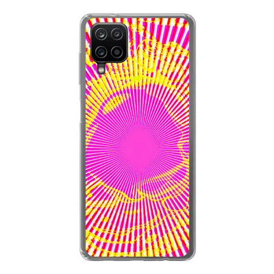 Produktbild von MuchoWow® Handyhülle Schutzhülle Hülle für Samsung Galaxy A12 Kunst - Jet - Psychedelisch Silikon Softcase Handy Hülle - Bild