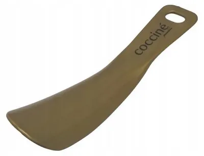 Produktbild von Coccine Kurzer Plastik-Schuhlöffel Gold 15 cm