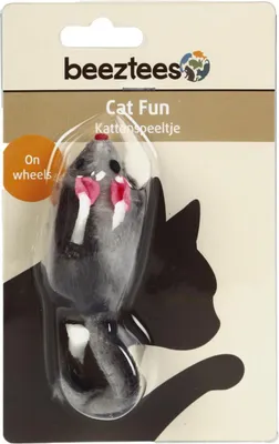 Produktbild von Beeztees Rollmaus Speedy - Katzenspielzeug - Farblich sortiert - 8x4x3,5