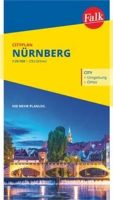 Produktbild von Falk Cityplan Nürnberg 1:20.000