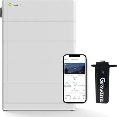 Produktbild von Growatt ARK 10.2kWh 0% MwSt §12 III UstG Hochvolt-Solarspeicher-Set für Growatt SPH TL3-BH-UP Serie