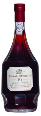 Produktbild von ROYAL OPORTO AGED 10 YEARS TAWNY PORT (1 x 0,75l) in der Kristallflasche mit Geschenkverpackung - Portwein aus dem ältesten und größten Portweinhaus