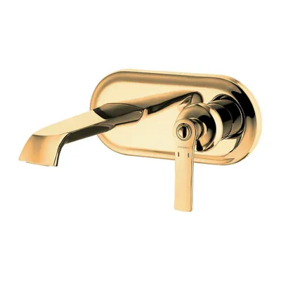 Image de Mitigeur encastré pour lavabo Omnires ARMANCE AM5215GL, doré