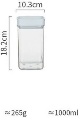 Produktbild von stapelbar AUFBEWAHRUNGSBOX Frischhaltedose Frischhaltebox Aufbewahrungsdose 1