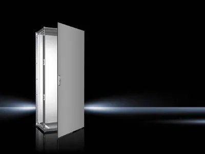 Produktbild von Rittal Anreih-Schranksystem VX 8455.000 1-türig BHT 800x1800x500mm Edelstahl