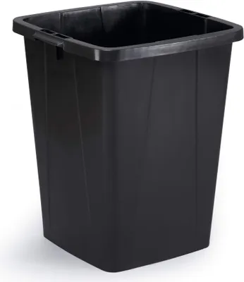 Immagine prodotto di DURABLE Bidone quadrato DURABIN® 90L , Nero, 1800474221