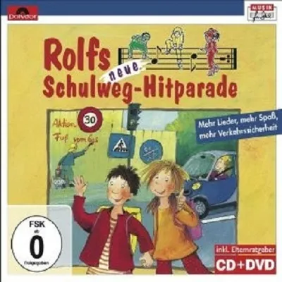 Produktbild von Rolfs neue Schulweg-Hitparade. CD + DVD