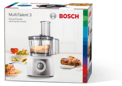 Obrázek produktu pro Bosch MCM3501M, 2,3 l, Černá, Otočné, 1,2 m, Plast, Nerezová ocel