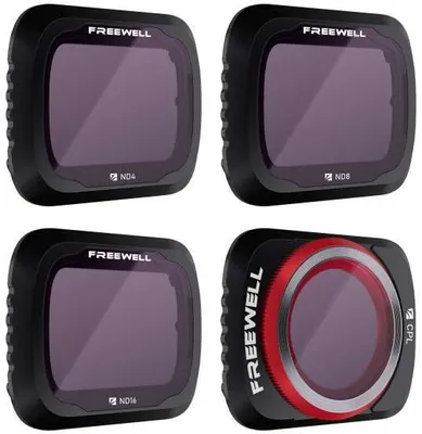 Obrázok produktu pre Freewell DJI Mavic Air 2 Standard Tag Filter Set CPL + ND4-8-16 (4 ks)