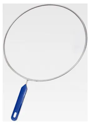 Produktbild von Rutschfester Spritzschutz aus Edelstahl mit Aufhänggriff 29cm