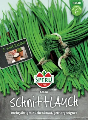 Produktbild von Sperli Schnittlauch Staro - 5 Saatscheiben - Kräutersamen