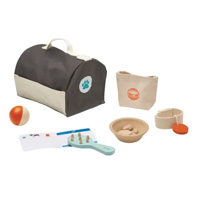 Produktbild von PlanToys Holzspielzeug Tierpflege Set