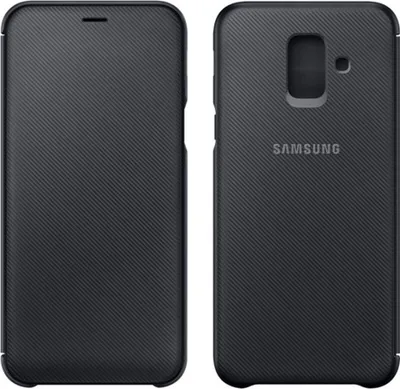 Zdjęcie produktu dla Samsung EF-WA605, Z klapką, Samsung, Galaxy A6+, 15,2 cm (6"), Czarny