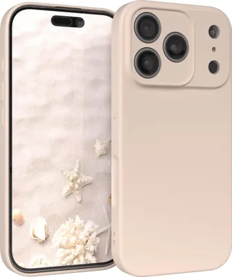 Produktbild von EAZY CASE - TPU Hülle für Apple iPhone 17 Pro, TPU Case stoßfeste Handyhülle, weiches Cover mit Kameraschutz, Silikonhülle in Natur