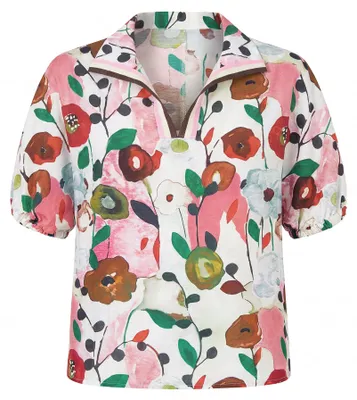 Image de JEONA - Chemisier pour femmes - Rose - Taille S