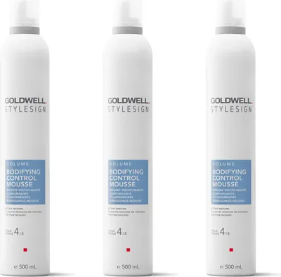 Produktbild von Stylesign Volume Bodifying Control Mousse 3x500 ml