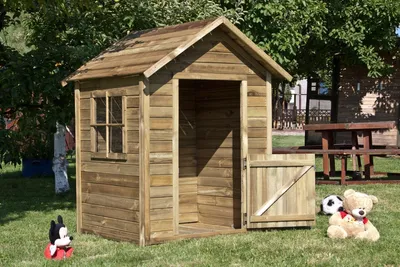 Produktbild von Kinderspielhaus 1A - Abmessungen: 95 x 110 cm