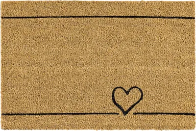 Produktbild von ASTRA Kokosmatte Coco Smart Heart rechteckig 40x60cm