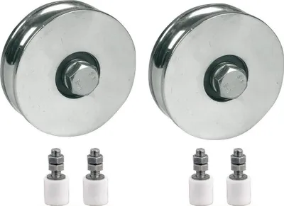 Produktbild von 120-mm-R-Nut-Scheibe mit 1 BB x 2 und 25 x 40 Gate-Führung x 4