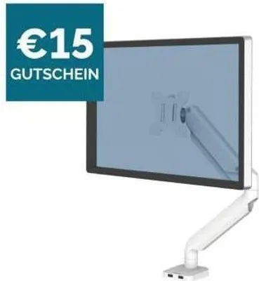 Produktbild von Fellowes Platinum Series Single Monitorarm weiß