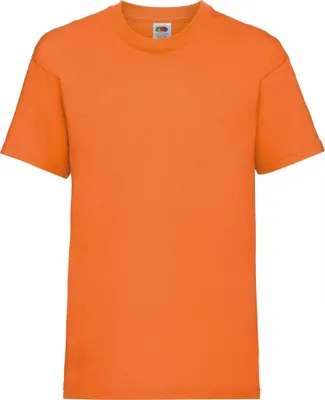 Image de Fruit of the Loom T-shirt pour enfants, manches courtes BC329 (7-8 ans (128)) (Orange)