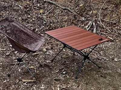 Produktbild von Famanu Picknicktisch Campingtisch Aluminium klappbar - 75 x 55 x 44 cm