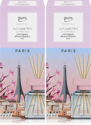 Produktbild von Ipuro sweet Paris Raumduft 50ml - Duftöl Raumduft Lufterfrischer (2er Pack)