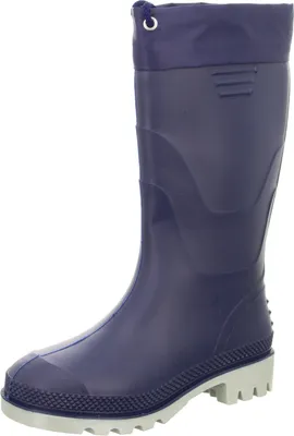 Sneakers Damen-Gummistiefel ungefüttert Blau, Farbe:blau,