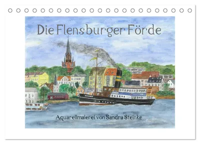 Produktbild von Die Flensburger Förde (Tischkalender 2027 DIN A5 quer), CALVENDO Monatskalender
