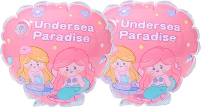 Image de Anneaux de brassards gonflables flottants,Anneaux de brassards tubulaires flottants pour enfants 1-6 ans(Rond, Sirène)
