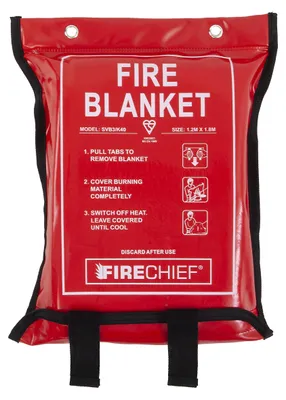 Feuerlöschdecke 1,2 m x 1,8 m – Kitemark-zertifiziert