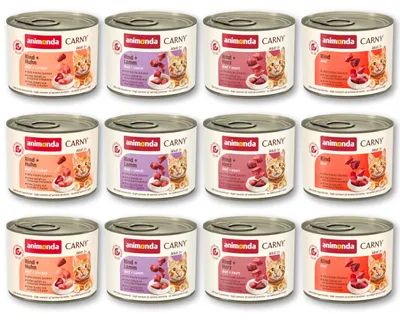 Produktbild von Animonda Carny Adult Mix 1 12x200g Herzhafte Variation