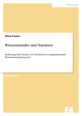 Produktbild von Wissenstransfer und Narration