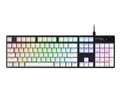 Productafbeelding van HyperX Volledige toetsenbordset van PBT-materiaal (wit), Toetsenkapjes, Thermoplastisch polyurethaan (TPU), Wit