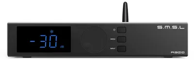 Imagen del producto de Amplificador digital Bluetooth 5.0 - Potencia de salida de 165W x 2 - Carcasa de aleación de aluminio - Color