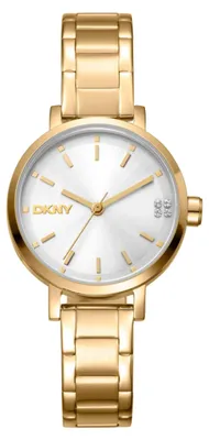 Produktbild von DKNY Damenuhr Quarzuhr gold onesize Damen 30 DK1L038M0045, DK1L038M0055