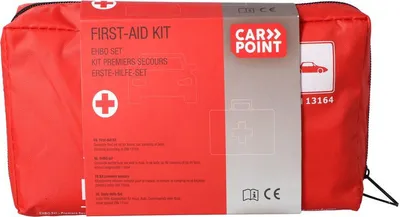Image de Carpoint 43-Delige EHBO Tas DIN 13164:2022