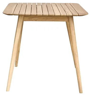 Produktbild von Quadratischer Gartentisch Teakholz massiv 2–4 Personen