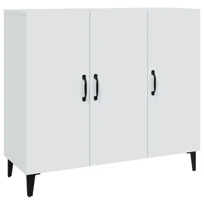 Produktbild von Sideboard Weiß 90x34x80 cm Holzwerkstoff