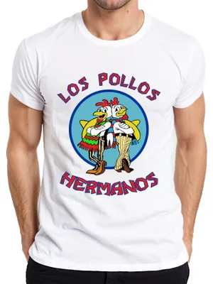 Produktbild von LOS POLLOS HERMANOS Fast Food Kultserie Serienfan Kult Fanart Herren T-Shirt, Weiß, S