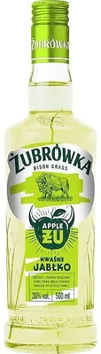 Obrázok produktu pre Żubrówka ŻU likér s príchuťou jablka, 500 ml