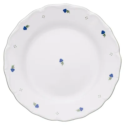 Zdjęcie produktu dla Płytki talerz, kwiaty, Werona, 25 cm, porcelana G. Benedikt
